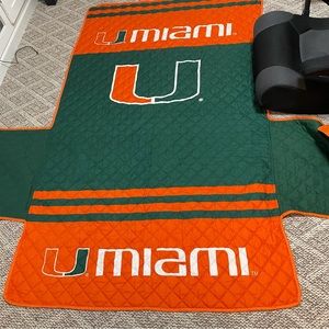 Miami Hurricanes Sofa Protector